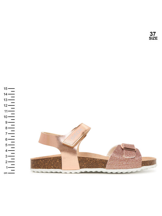Geox Sandali Geox J Adriel Girl J028MC 0BNEW C8124 D Rosa