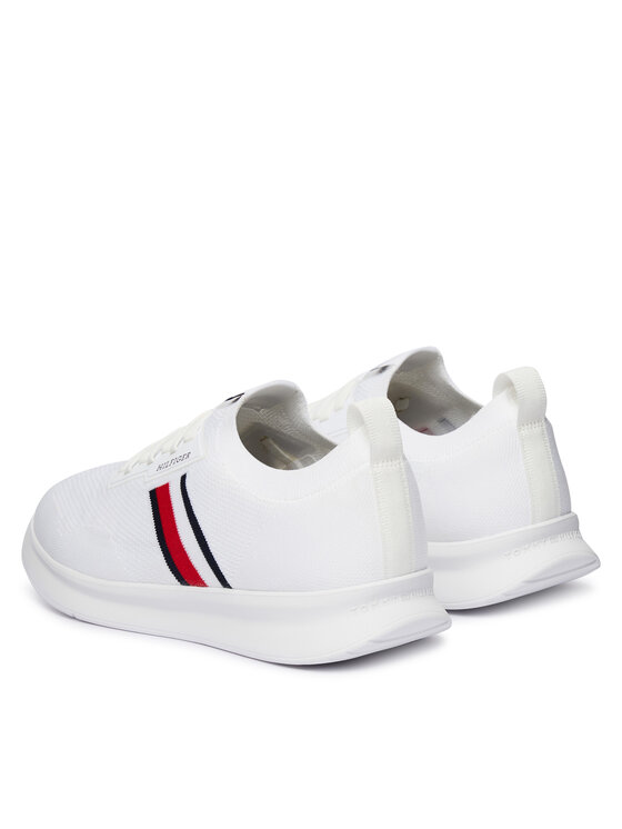 Tommy Hilfiger Sneakers Tommy Hilfiger Lightweight Knitted Runner FM0FM05756 Bianco