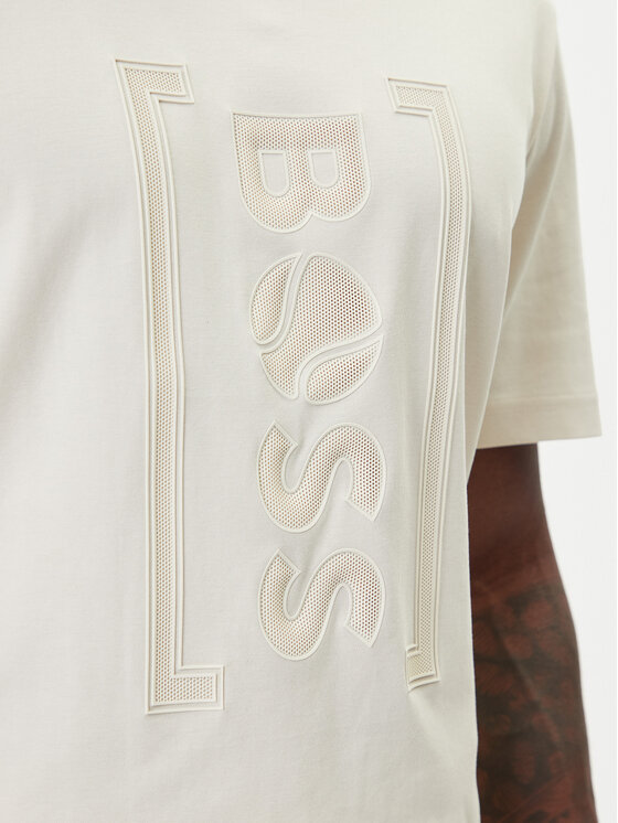 BOSS BOSS Camiseta Iconic TL 50543905 Écru Relaxed Fit