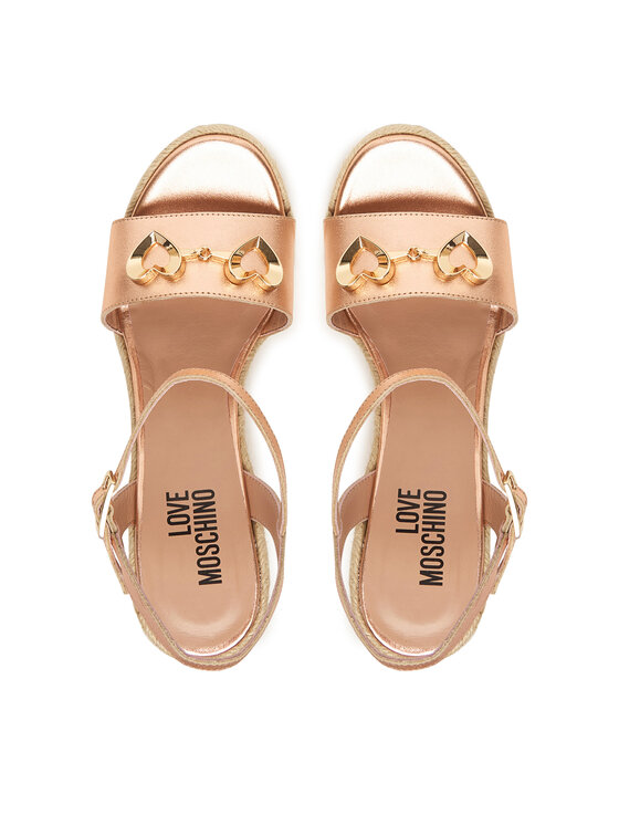 LOVE MOSCHINO Еспадрильї LOVE MOSCHINO JA1615BI0OIC0600 Рожевий