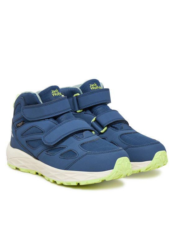 Jack Wolfskin Трекінгові черевики Jack Wolfskin Woodland 2 Texapore Mid Vc A64865 Голубий