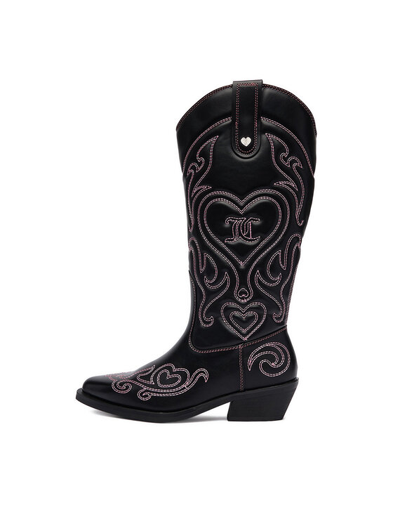 Juicy Couture Cizme și botine cowboy Juicy Couture CEO-HY24113-10 Negru