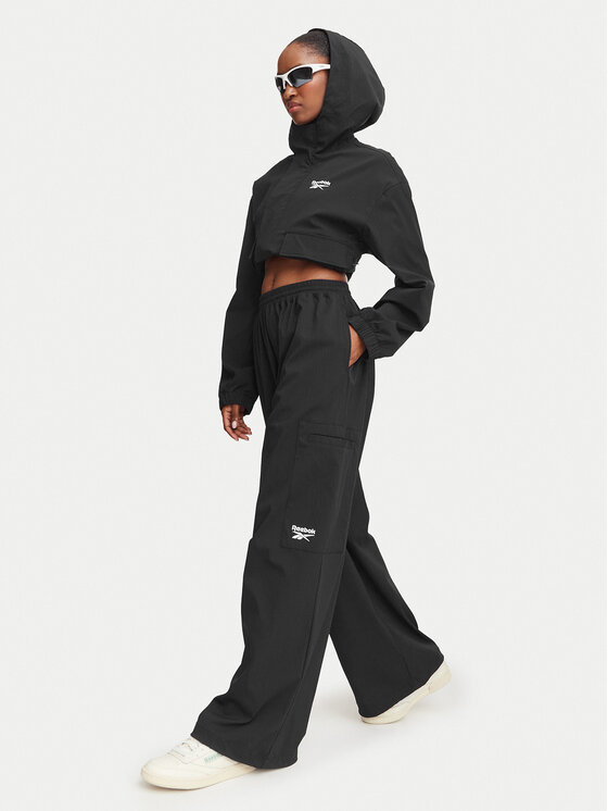 Reebok Reebok Παντελόνι φόρμας Zofia RK25679CCW Μαύρο Relaxed Fit