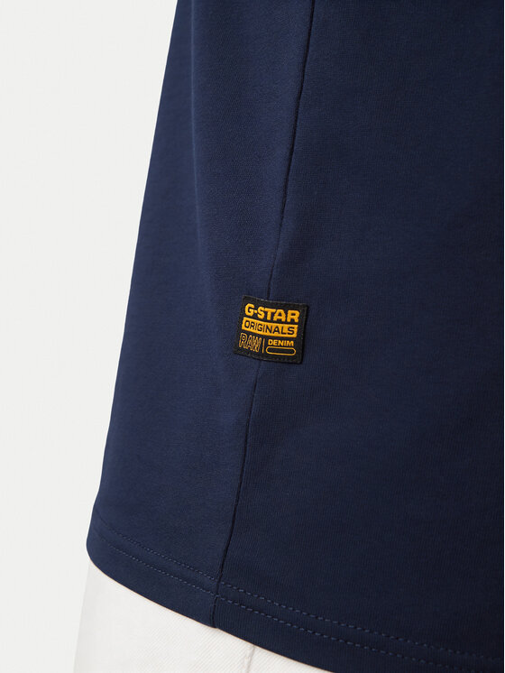 G-STAR G-Star Raw Футболка Lash R T D16396-2653-B111 Cиній Regular Fit