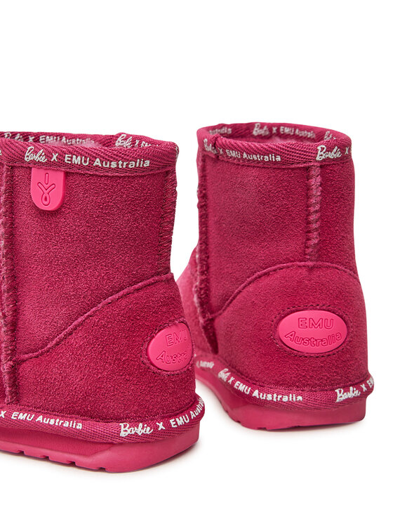 EMU Australia Čizme za snijeg EMU Australia Barbie™ Wallaby Mini K13153 Ružičasta