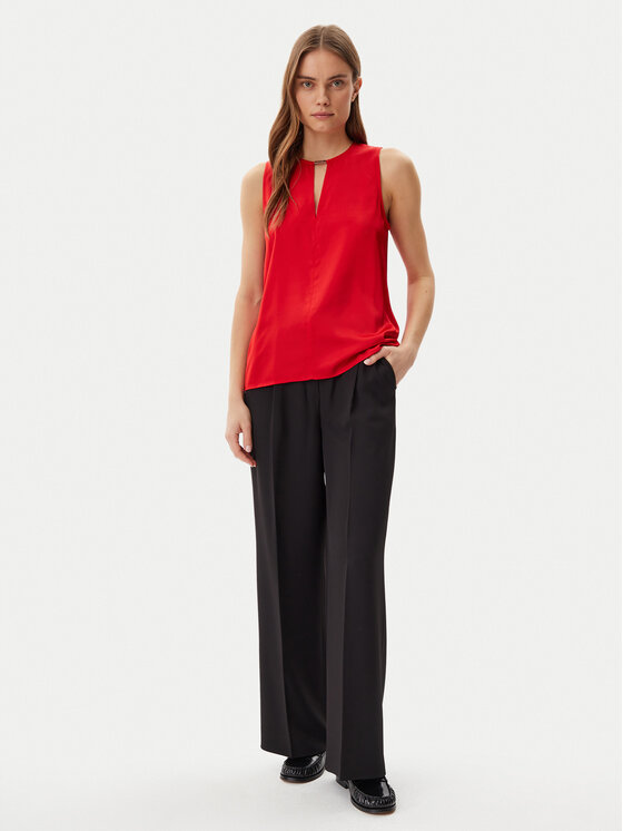 Calvin Klein Calvin Klein Felső K20K208190 Piros Regular Fit