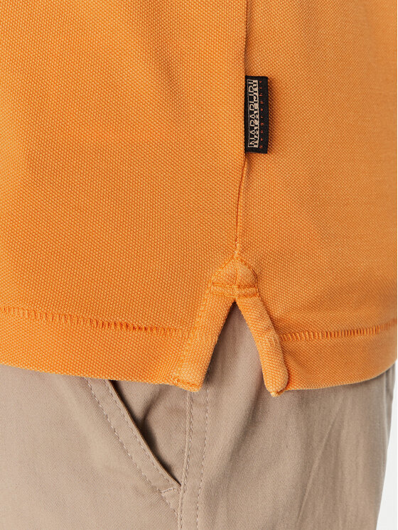 Napapijri Napapijri Polo Elbas NP0A4GDL Naranja Regular Fit