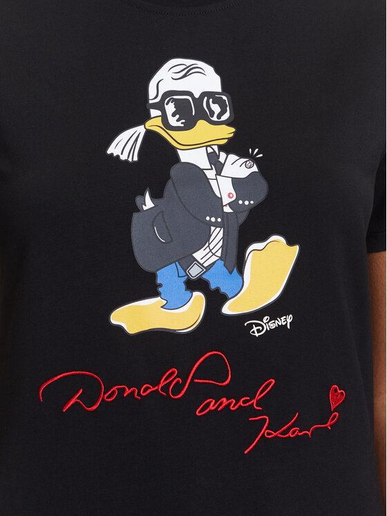 KARL LAGERFELD KARL LAGERFELD T-shirt A3W17090 Nero Regular Fit