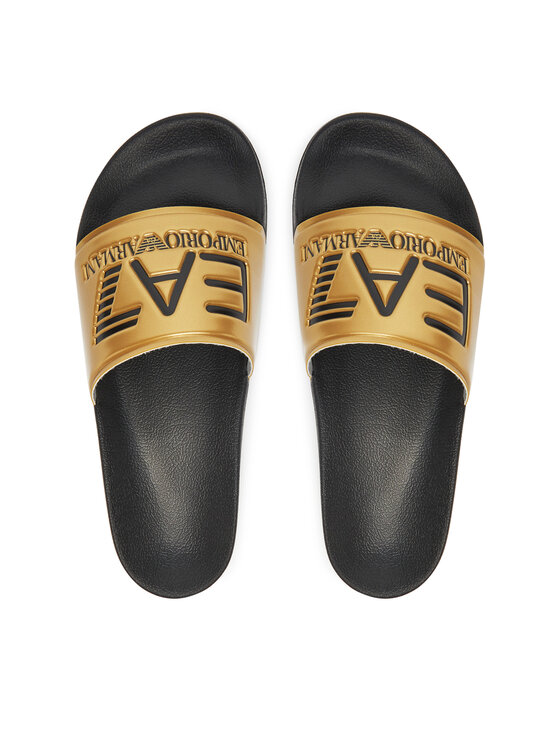 EA7 Emporio Armani Шльопанці EA7 Emporio Armani 7X000108 AF15118 MZ097 Золотий