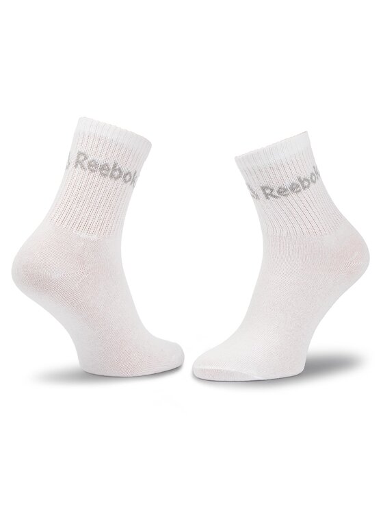 Reebok Skarpety długie Reebok Act Core Crew Sock 3p DU2993 Biały