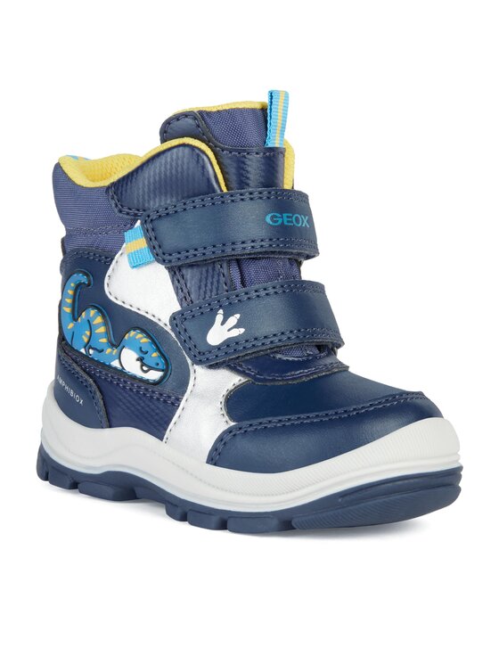 Geox Škornji za sneg Geox B Flanfil Boy B Abx B363VA 054FU C0693 M Mornarsko modra
