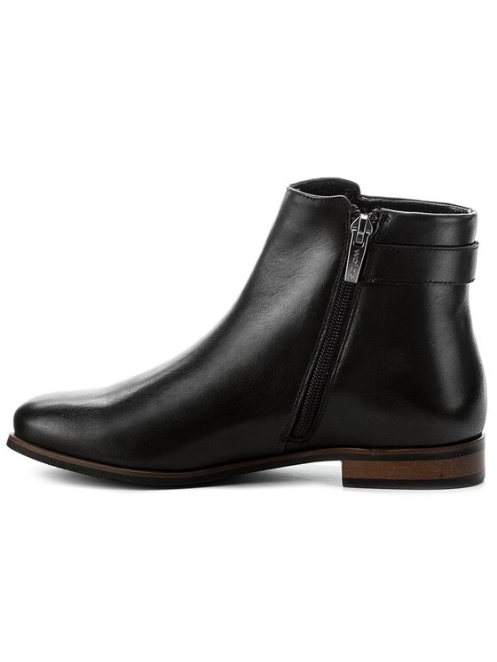 Wojas Īsie zābaki Wojas 6590-51 Melns