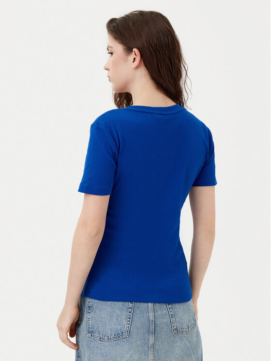 Tommy Hilfiger Tommy Hilfiger T-shirt New Cody WW0WW40584 Blu Slim Fit