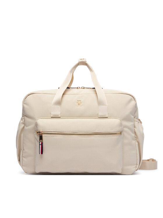 Tommy Hilfiger Geantă pentru cărucior Tommy Hilfiger KA0KA00026 Crem