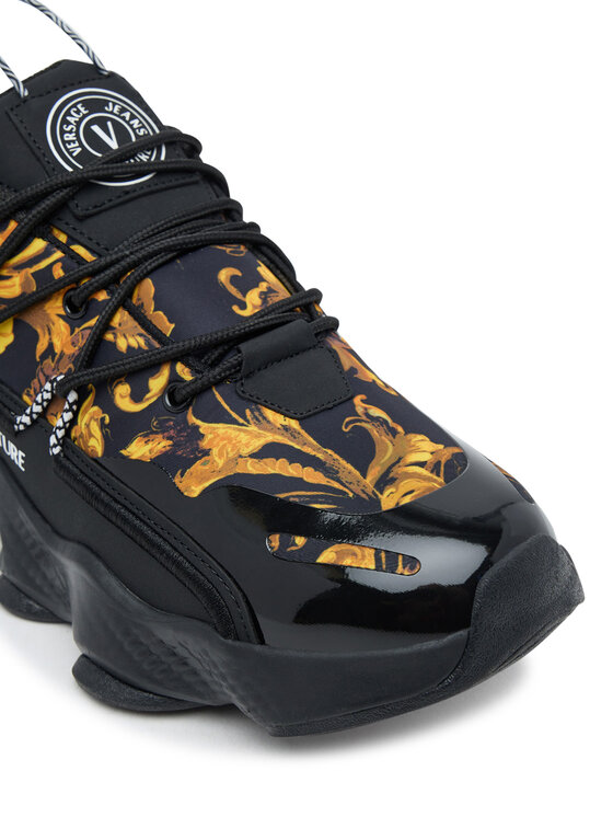 Versace Jeans Couture Снікерcи Versace Jeans Couture 79YA3SU2 ZSC94 G89 Чорний