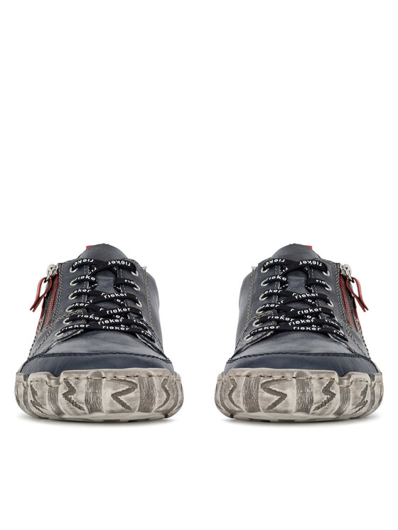 Rieker Poltopánky Rieker L0302-14 Modrá