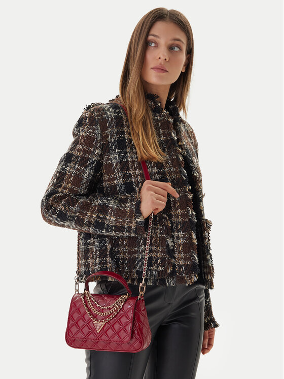 Guess Kabelka Guess HWTT96 73190 Bordó