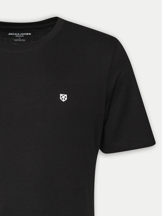 Jack & Jones Jack & Jones Комплект футболок Brody 12190468 Чорний Regular Fit