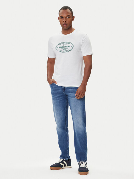 Jack & Jones Jack & Jones Camiseta York 12283800 Blanco Relaxed Fit