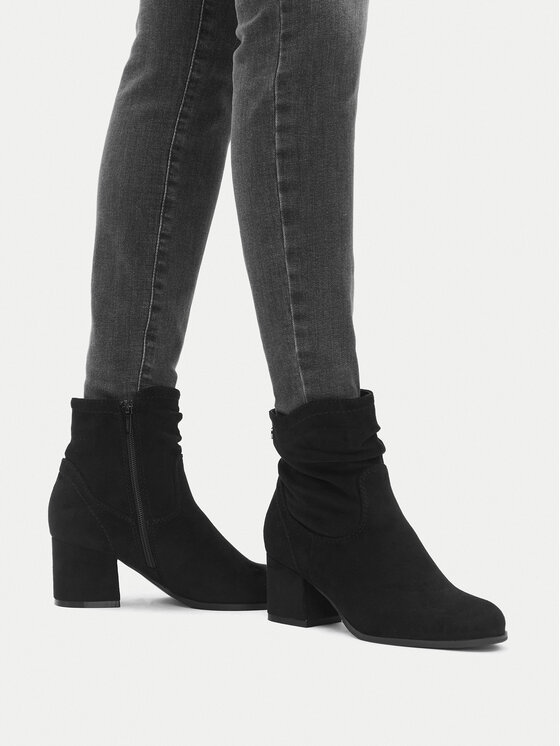 JENNY Īsie zābaki JENNY CEO-WS24340-01 Melns