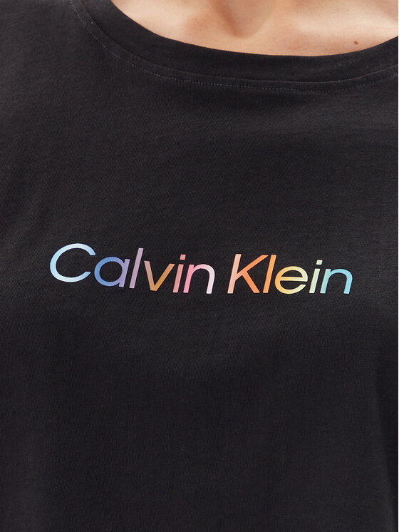 Calvin Klein Underwear Calvin Klein Underwear Majica LV00QS7470 Črna Boxy Fit