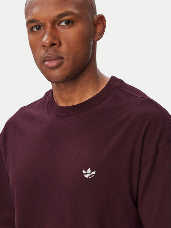 adidas adidas Camiseta Trefoil Essentials Loose KV3139 Guinda/burdeos Regular Fit