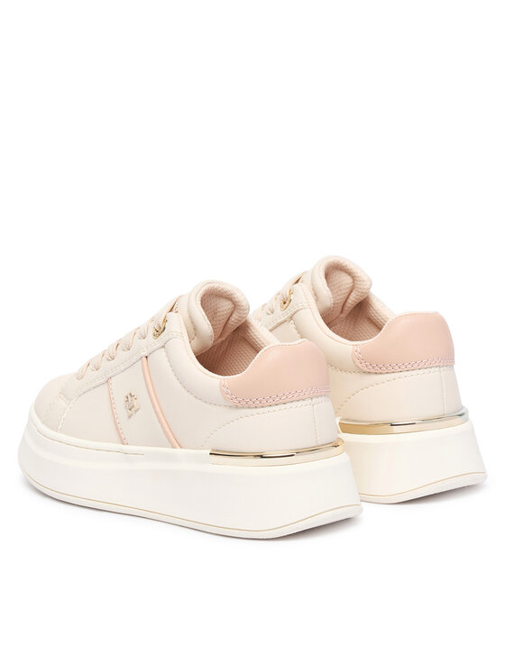 Tommy Hilfiger Sneakersy Tommy Hilfiger T3A9-35091-1355359 S Svetlo béžová