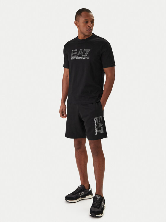 EA7 Emporio Armani EA7 Emporio Armani Camiseta 7M001307 AF10375 Negro Regular Fit