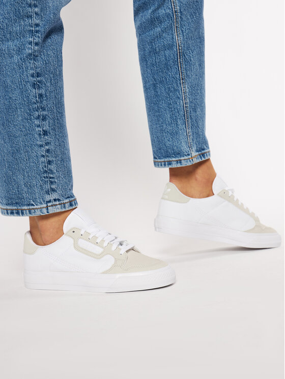 adidas Sneakers adidas Continental Vulc J EF9449 Bianco