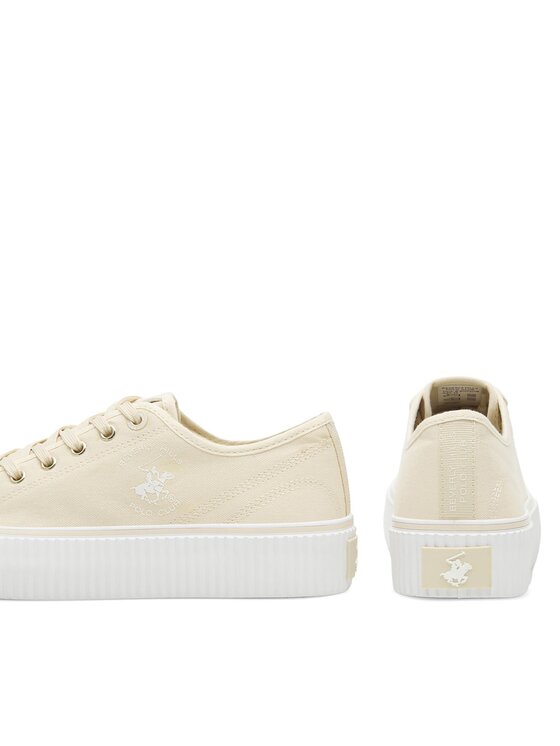 Beverly Hills Polo Club Plátenky Beverly Hills Polo Club W-BHPC027M Écru