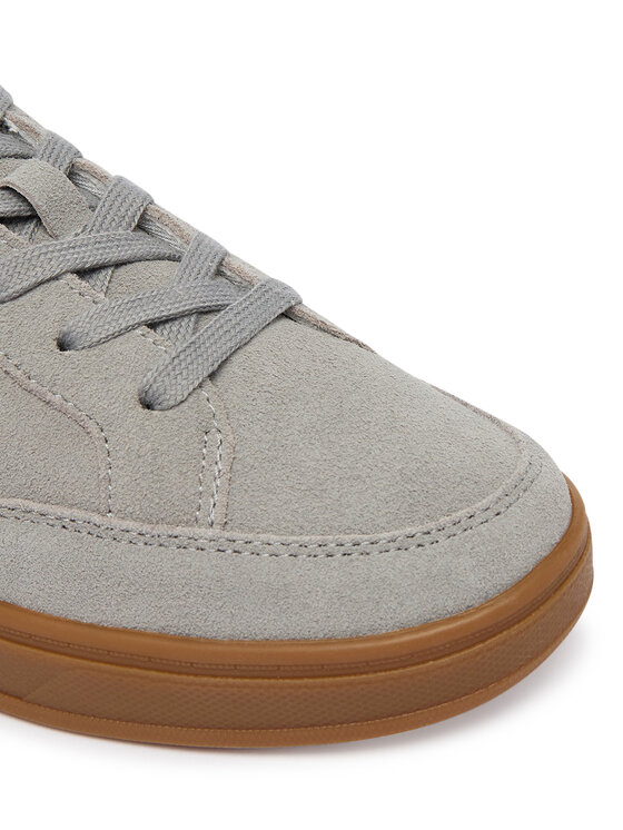 Tommy Hilfiger Snīkeri Tommy Hilfiger Th Heritage Court Sneaker Suede FW0FW09266 Pelēks