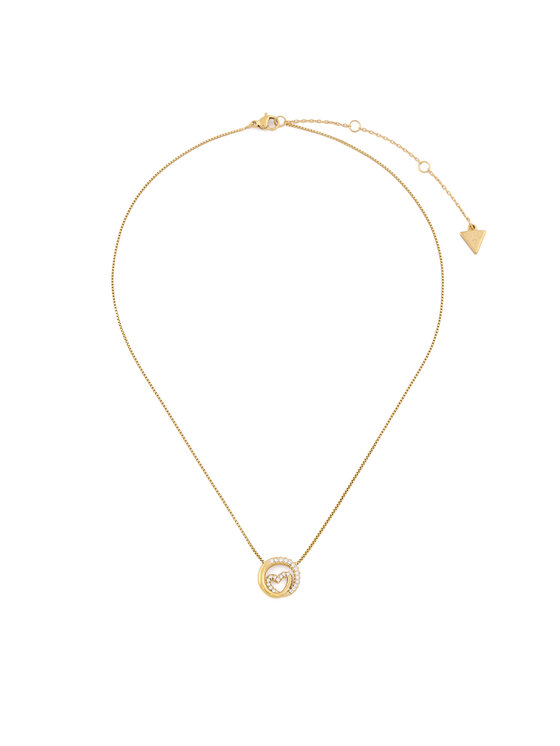 Guess Náhrdelník Guess JUBN05 526JW Zlatá