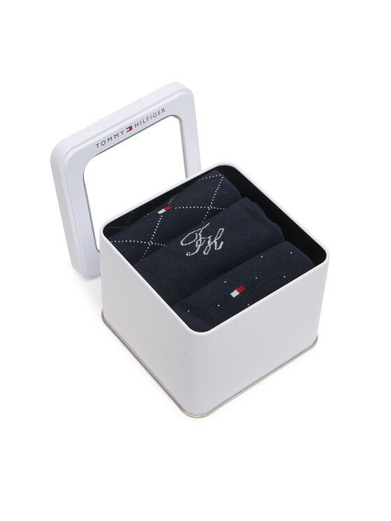 Tommy Hilfiger Duge čarape Tommy Hilfiger 701242186 Tamnoplava