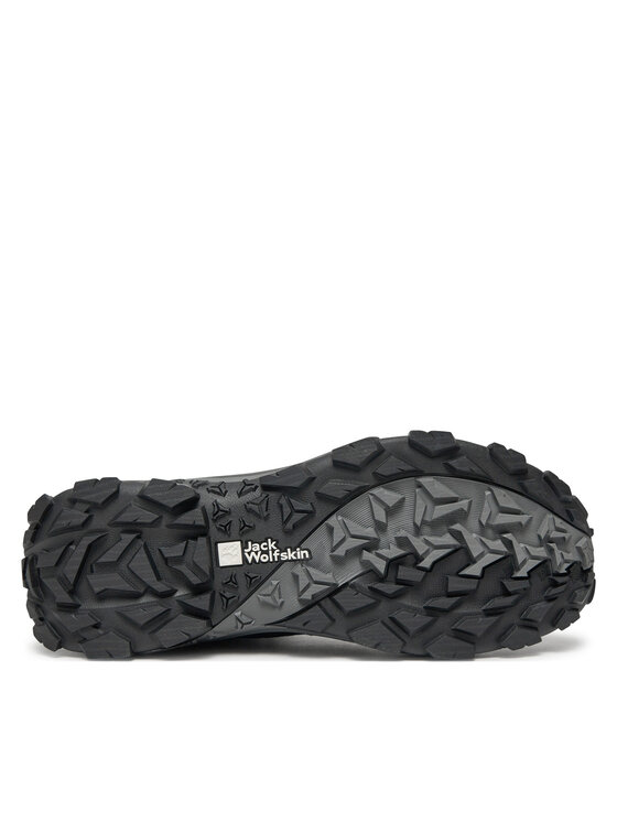 Jack Wolfskin Trekingová obuv Jack Wolfskin Vojo Tour Texapore Mid M A62072 Sivá