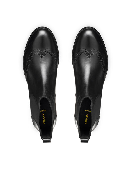 Geox Členková obuv s elastickým prvkom Geox D Jaylon 2 D56QAA 043NH C9999 Čierna