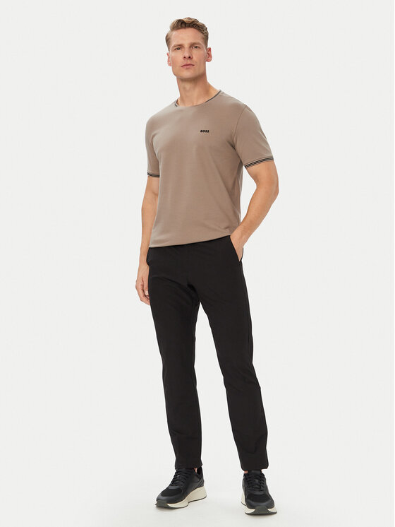 BOSS BOSS Camiseta Taul 50521245 Beige oscuro Regular Fit