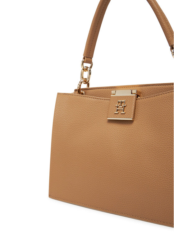 Tommy Hilfiger Geantă Tommy Hilfiger Th Her Mini Tote AW0AW17190 Maro