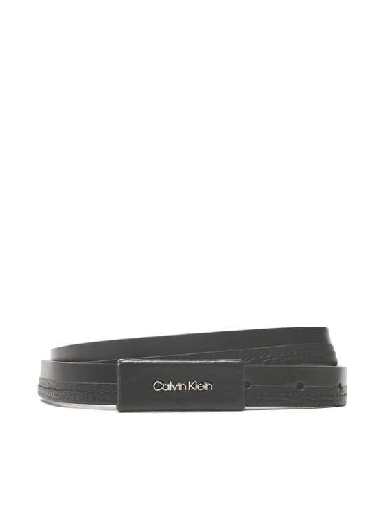 Calvin Klein Moteriškas Diržas Calvin Klein Daily Dressed Plaque 2cm Belt K60K610499 Juoda