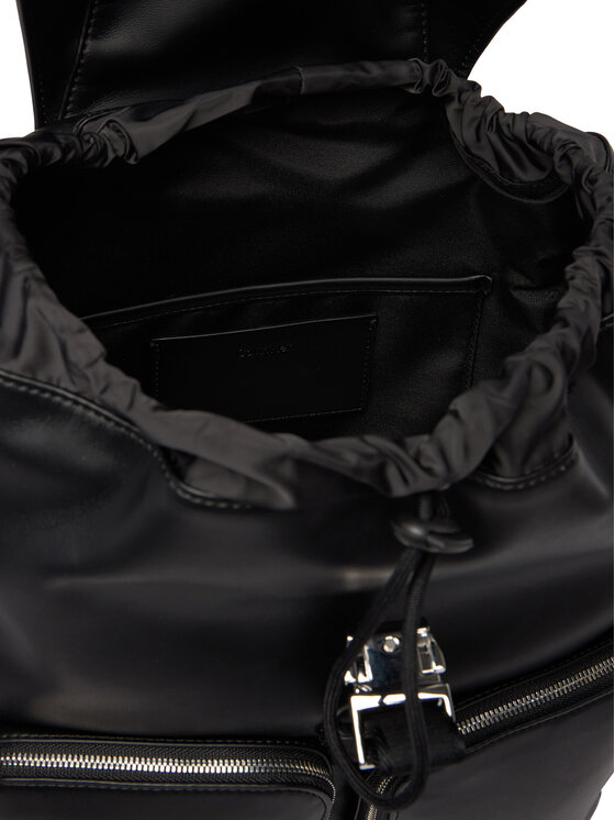 Calvin Klein Rucsac Calvin Klein Webbing Strap Flap LV04F3590G Negru