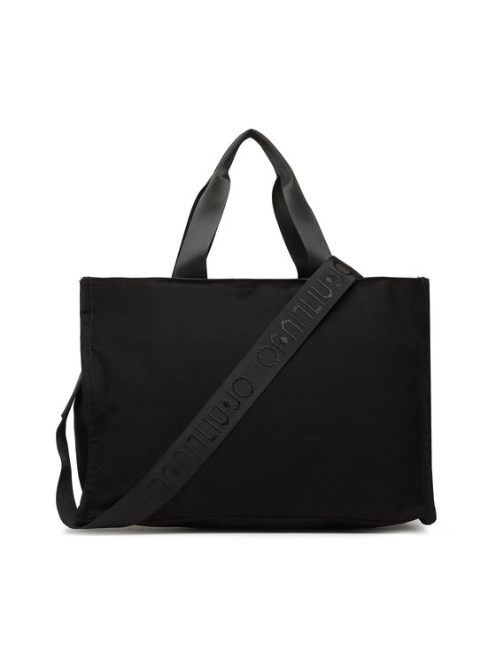 Liu Jo Borsetta Liu Jo L Tote Canvas Logo S 2A3113 T0300 Nero