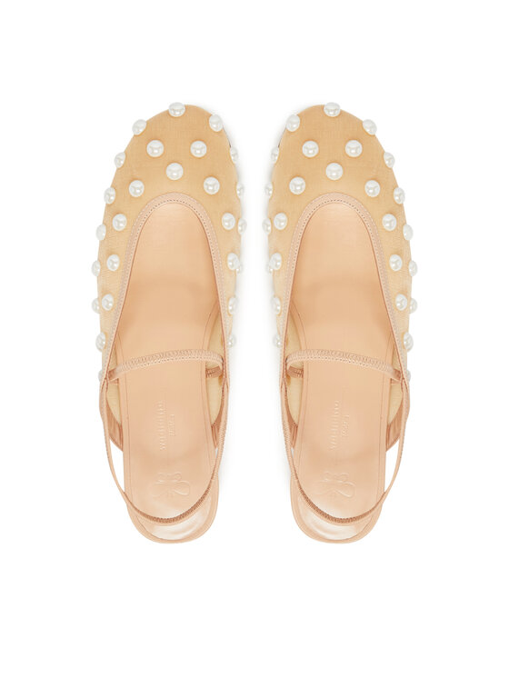 Weekend Max Mara Baleríny Weekend Max Mara 2515521155600 Béžová
