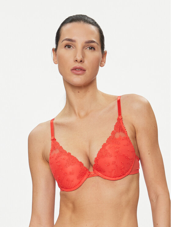 Passionata Passionata Grudnjak push-up White Nights P40690 Crvena