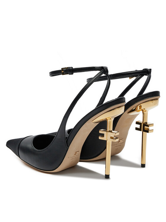 Elisabetta Franchi Sandales Elisabetta Franchi SA-25B-46E2-V570 Melns
