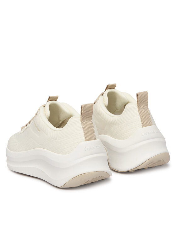 Calvin Klein Laisvalaikio batai Calvin Klein Chunky Run Ckstripe Lup Sp Kn HW0HW03006 Balta