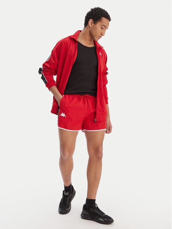 Kappa Kappa Bañador corto / Shorts de baño Banda Cali 304S6G0 Rojo Regular Fit