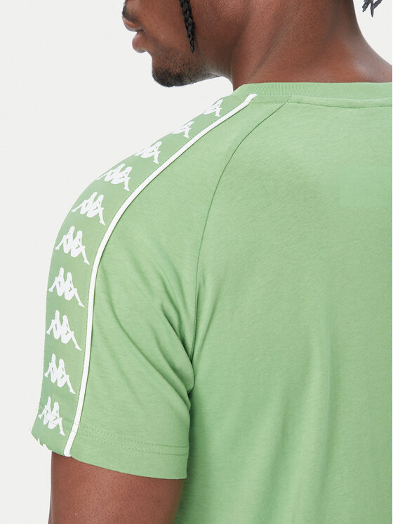 Kappa Kappa Camiseta Banda Coen 303UV10 Verde Slim Fit