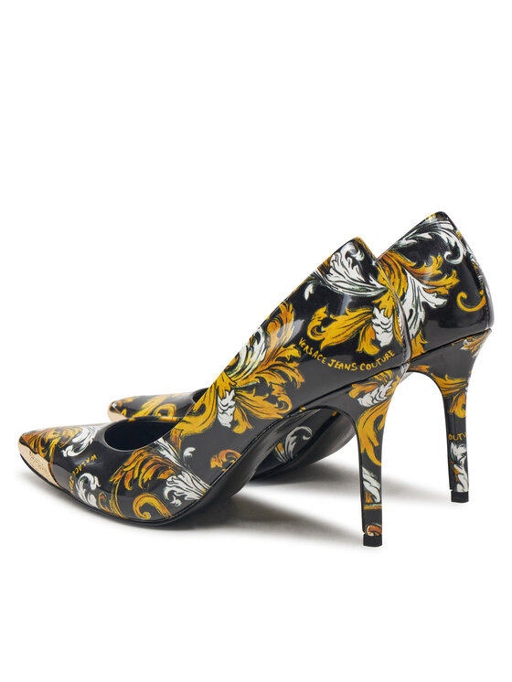Versace Jeans Couture Туфлі на шпильці Versace Jeans Couture 78VA3S50 Чорний
