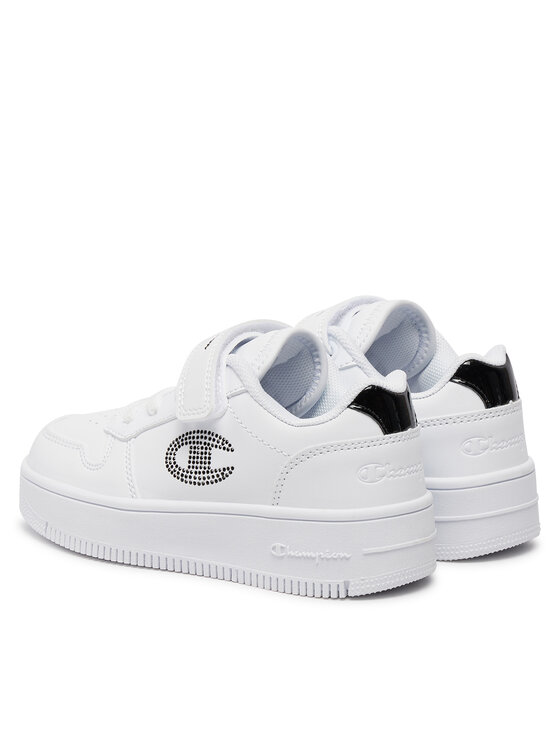 Champion Sportcipők Champion Rebound Platform Glitter G Ps Low Cut Shoe S32830-CHA-WW009 Fehér