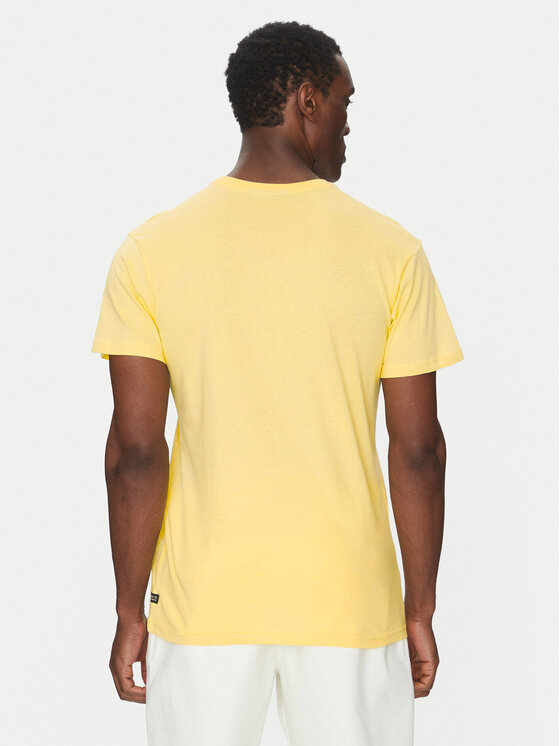 INDICODE INDICODE T-shirt Kloge 40-915 Giallo Regular Fit