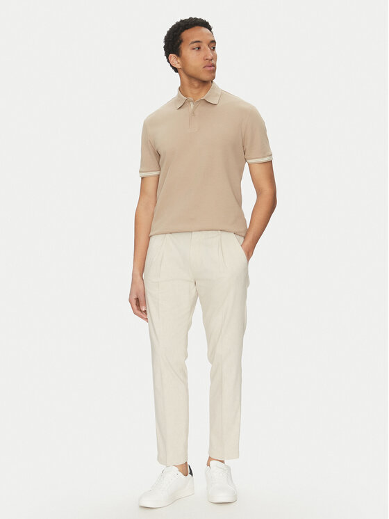 JOOP! Jeans JOOP! Jeans Polo majica 15 JJJ-17Amare 30046012 Bež Modern Fit